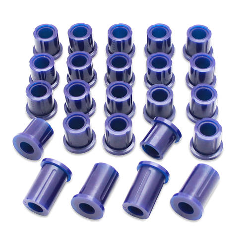 Front and Rear Leaf Spring Bushing Kit