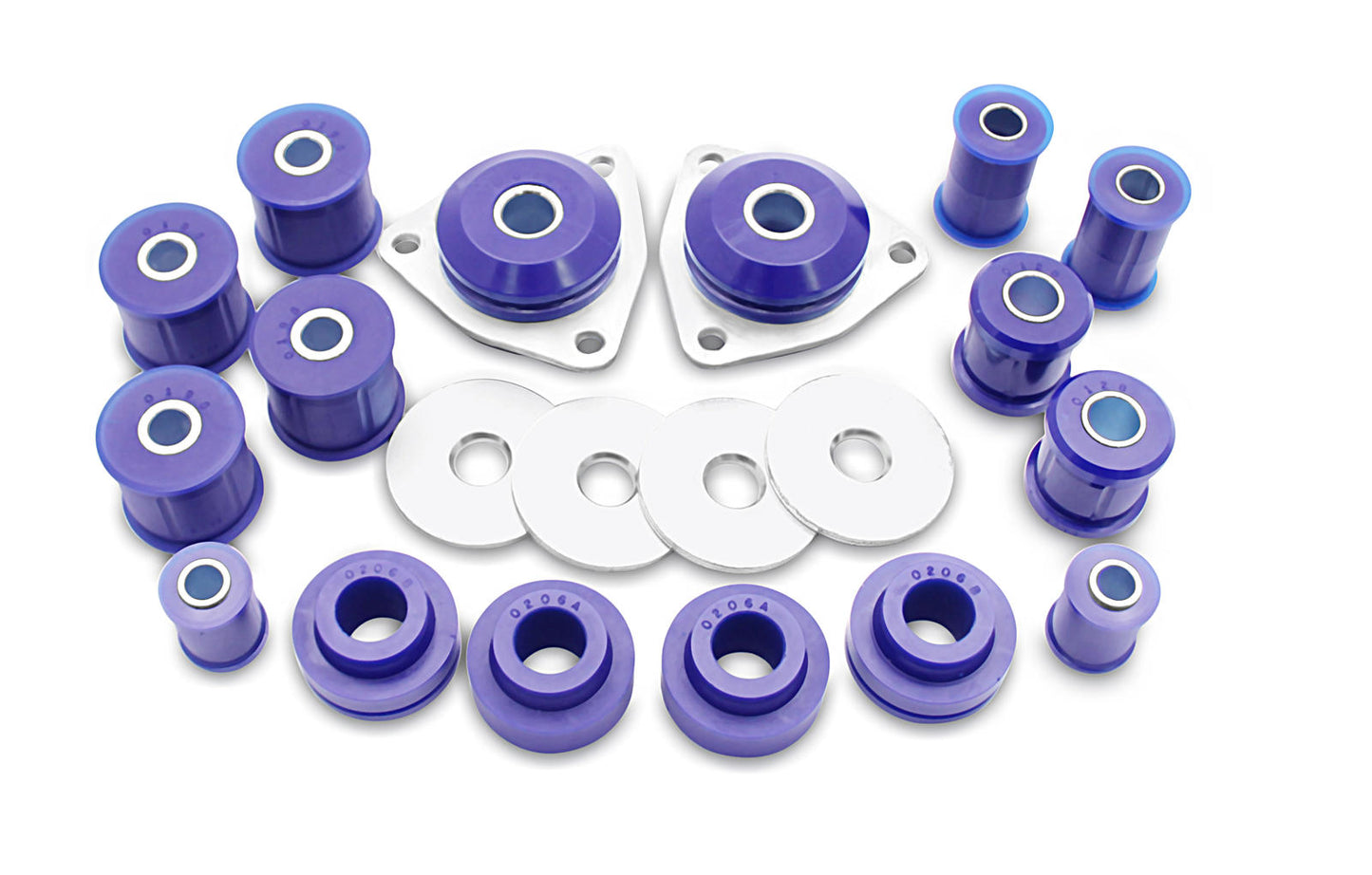 Front and Rear Radius Arms & Panhard Rods Bushing Kit