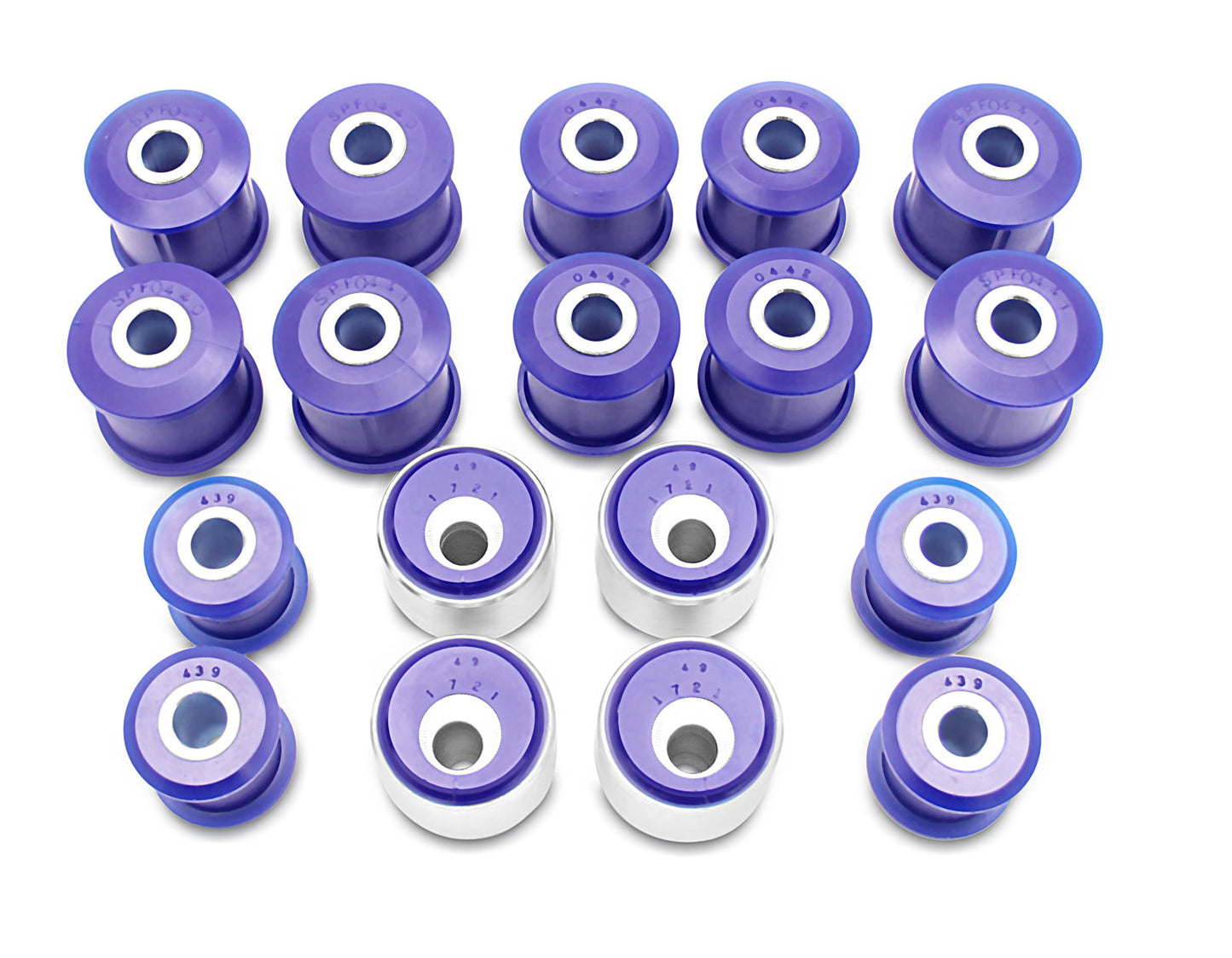 Front and Rear Radius Arms & Panhard Rods Bushing Kit - Maximum Lift Caster Correction