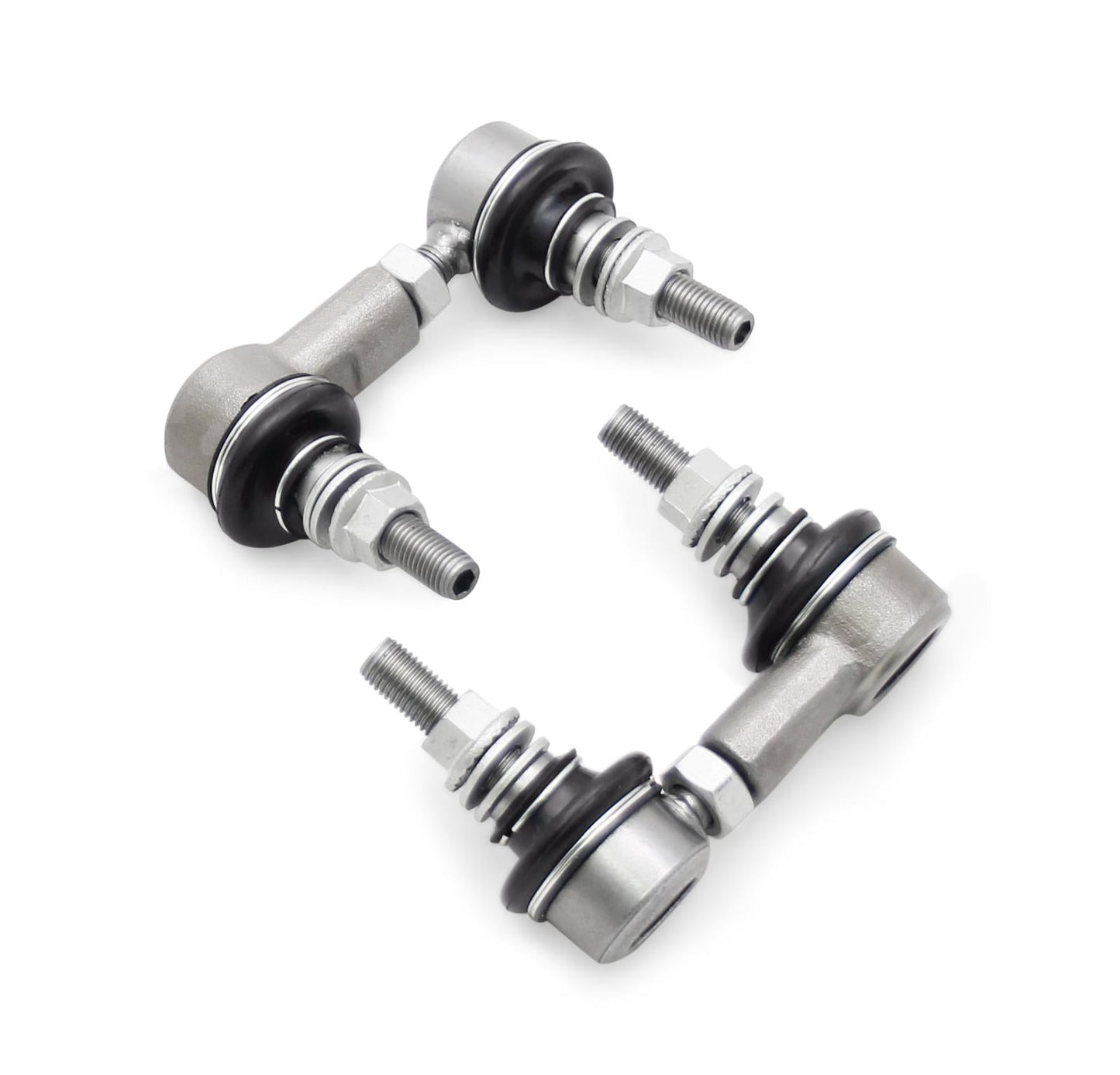 Heavy Duty Adjustable Sway Bar Link Kit (65mm-70mm Length, 10mm Studs)