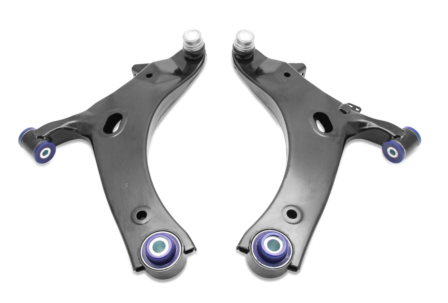Front Lower Control Arms w/ SuperPro Bushings - Subaru SH Forester