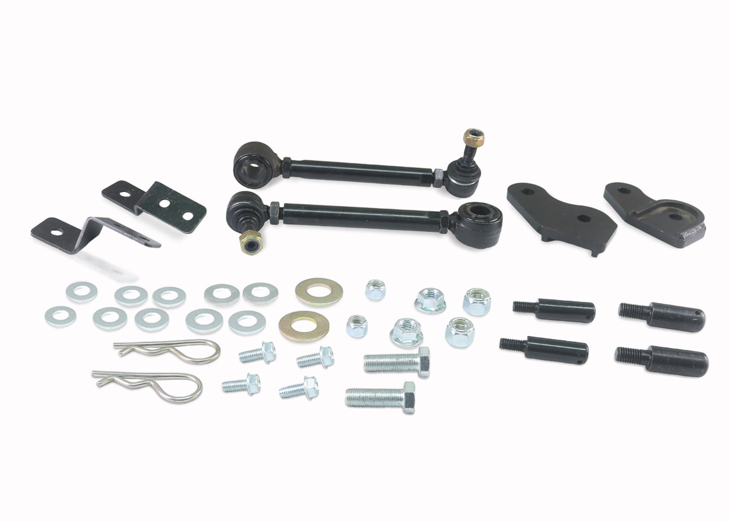 Extended Heavy Duty Quick Disconnect Front Sway Bar Link Set