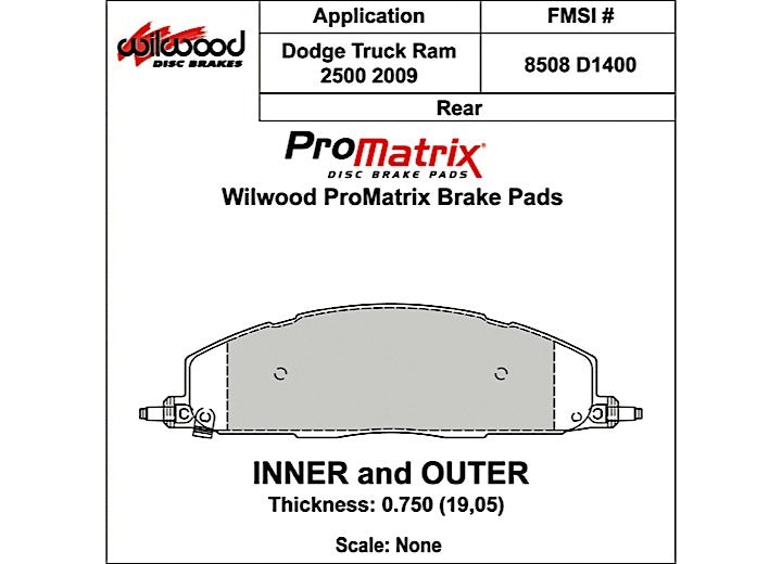 Wilwood 150-D1400K