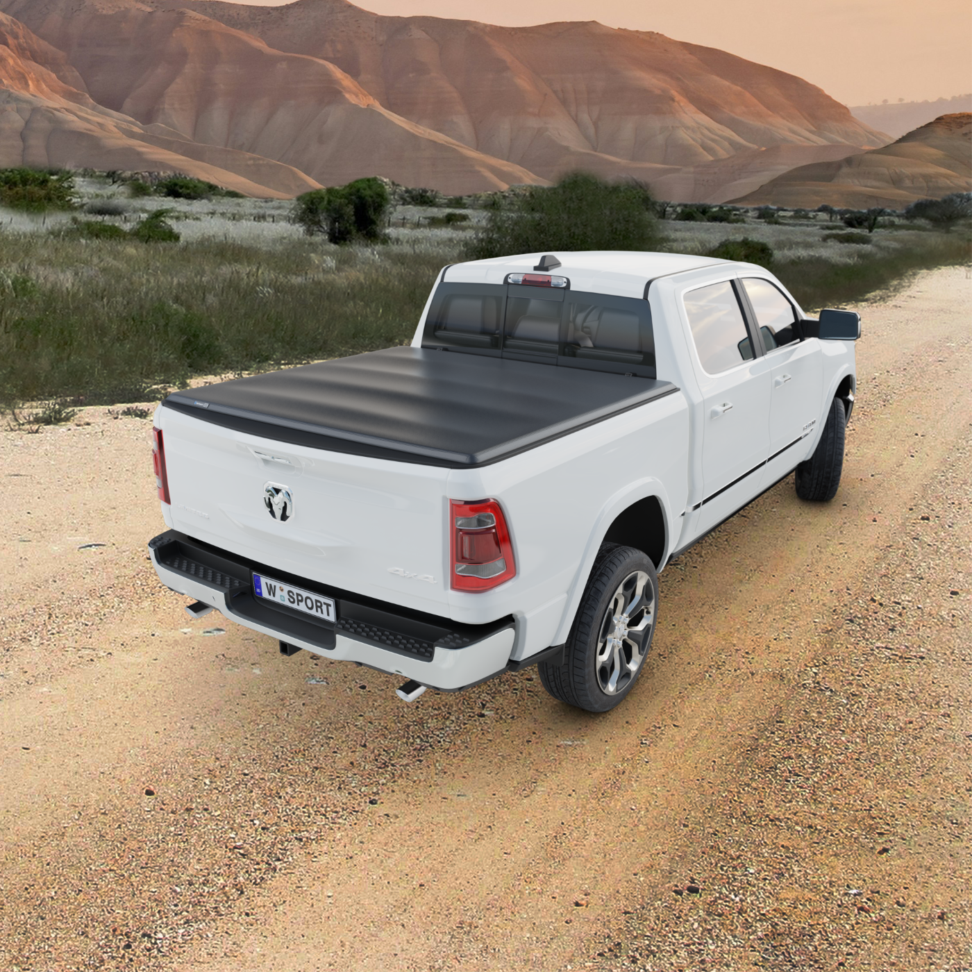 Worksport 20-2736 Tonneau Cover for Select RAM 1500s with 6'4" Beds