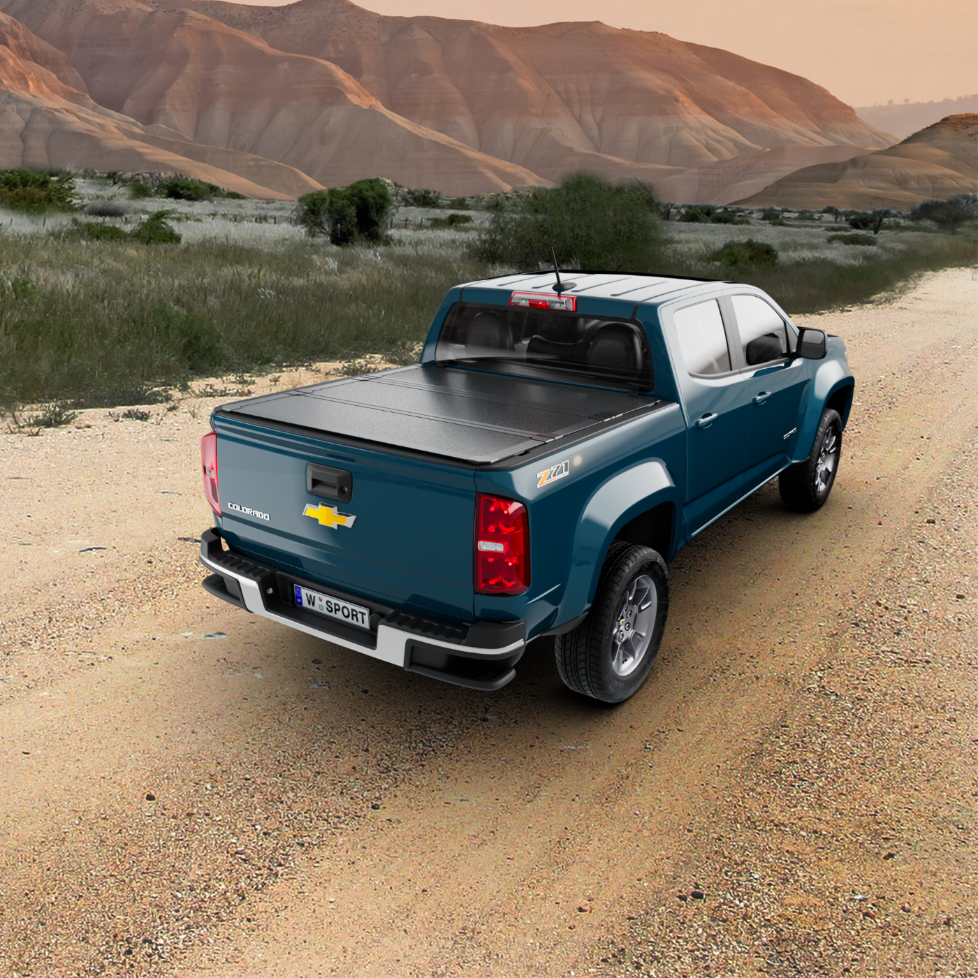 Worksport 4716150 Tonneau Cover for Select Colorado/Canyon with 5' Beds