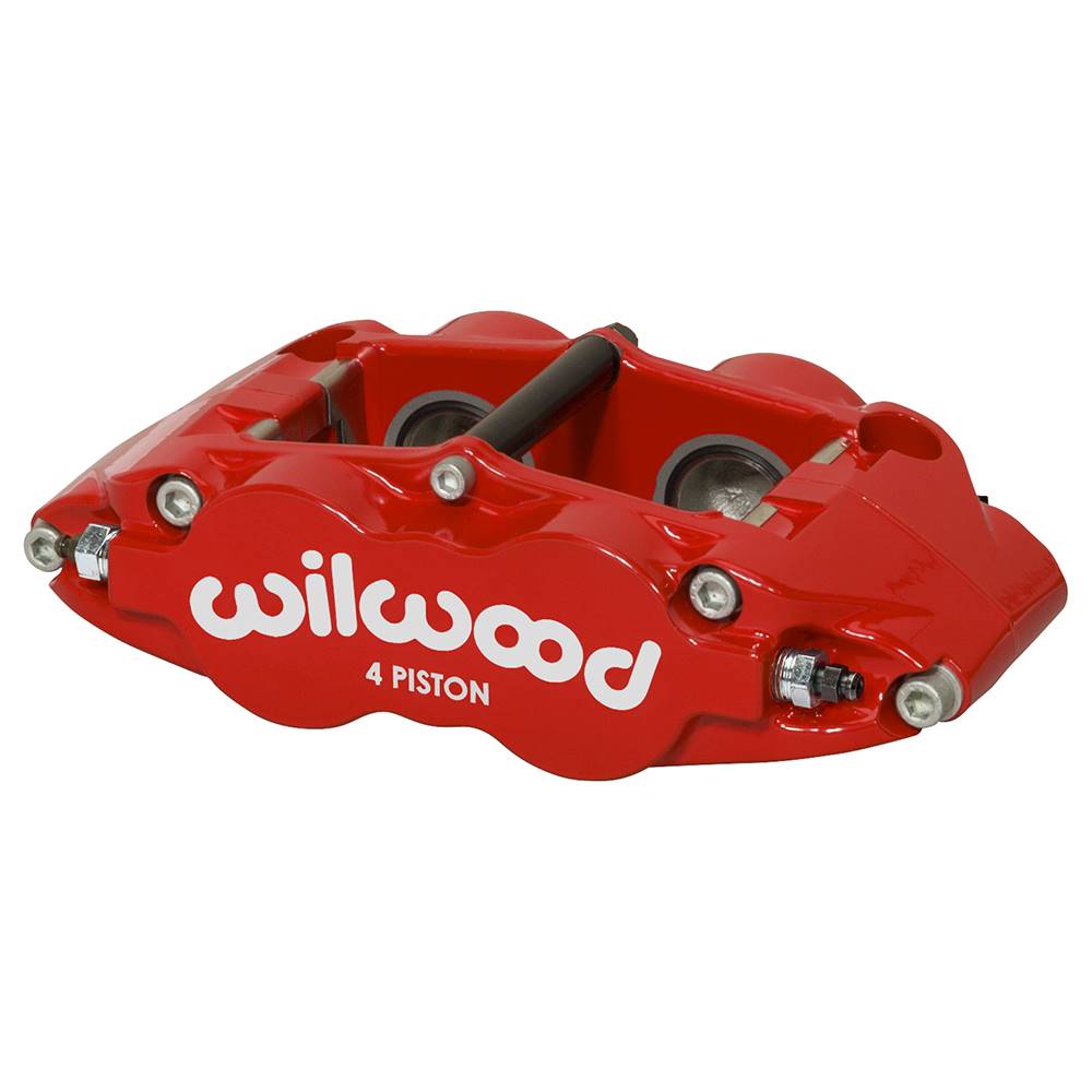 Wilwood 120-14438-BK Wilwood Caliper Forged Narrow Superlite FNSL4R-DS Dust Seal 1.12/1.12 1.10in Rotor Width - Black