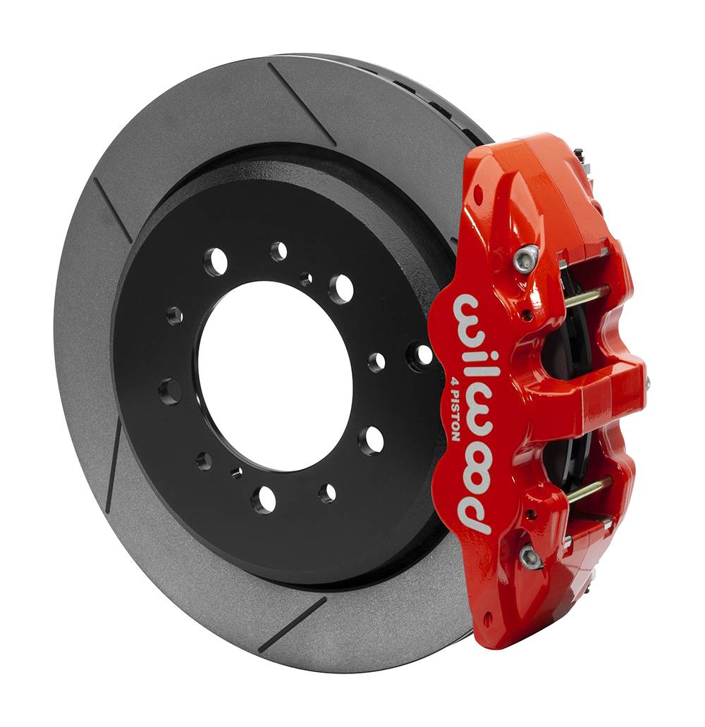 Wilwood 140-15474 Wilwood AERO4 Rear Truck Kit 14.50in 2008-2015 Toyota Land Cruiser (J200) w/ Lines