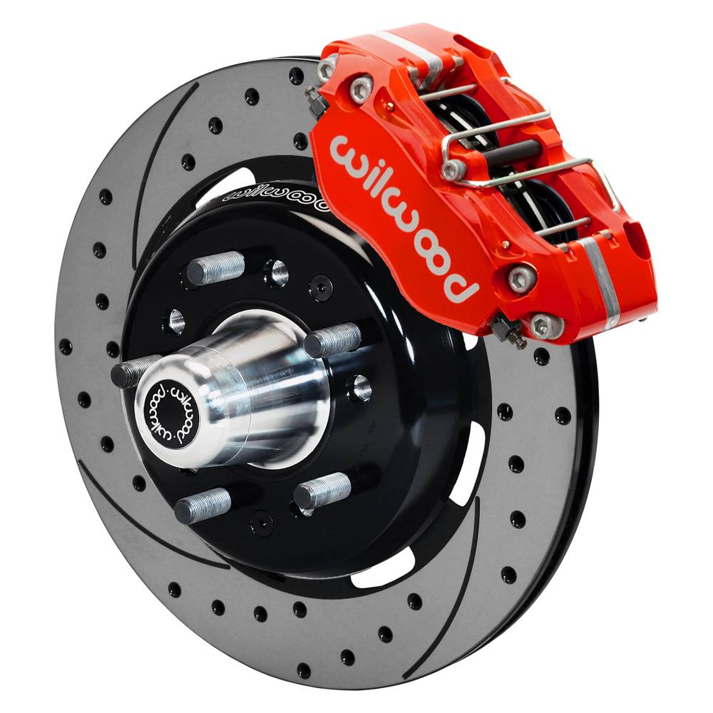 Wilwood 140-16907 Wilwood 55-57 Chevy Bel Air Dynapro 4 Kit, 5x4.50in/4.75in Hub