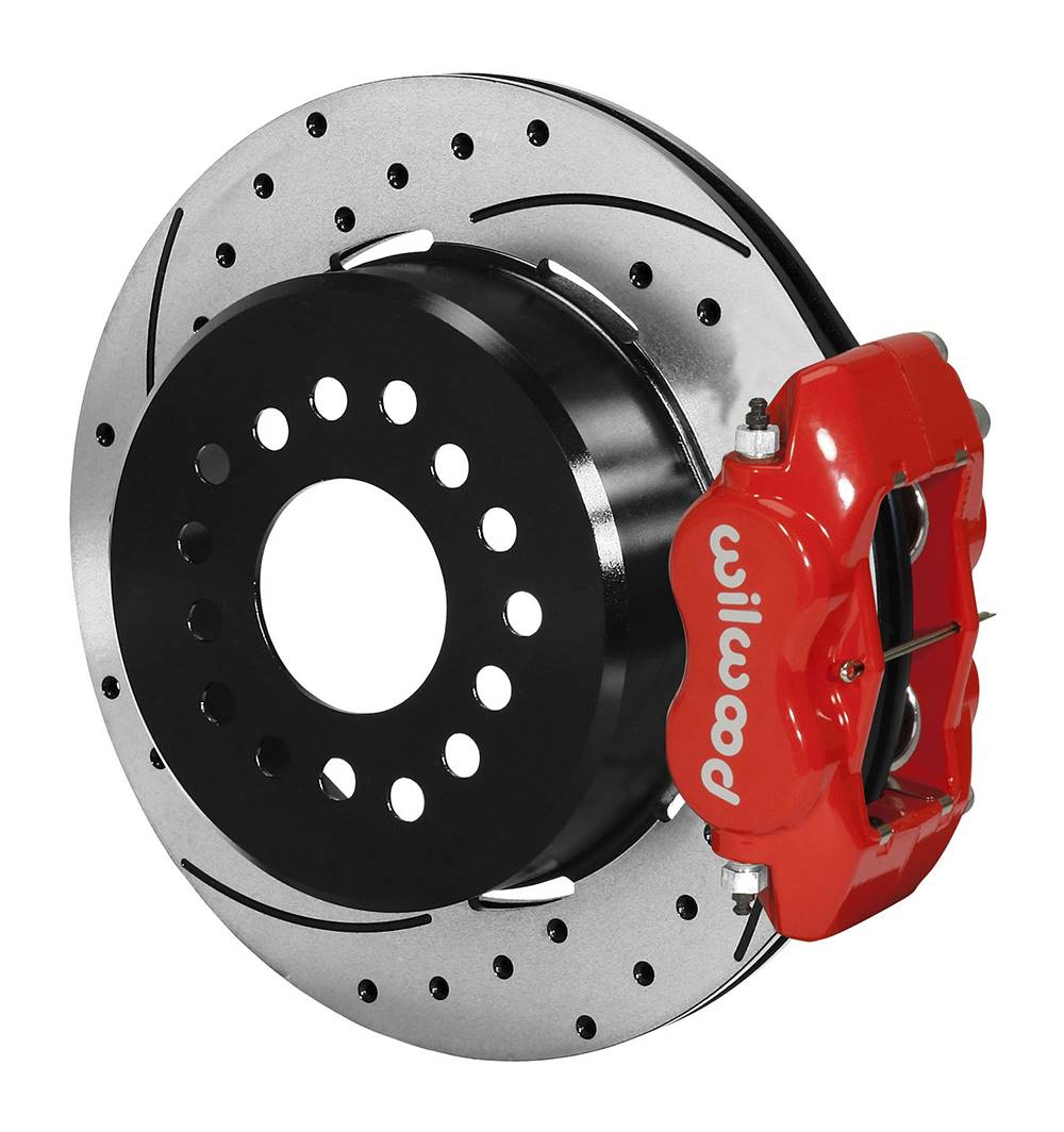 Wilwood 140-7139 Wilwood Forged Dynalite P/S Park Brake Kit Big Ford 2.36in Offset
