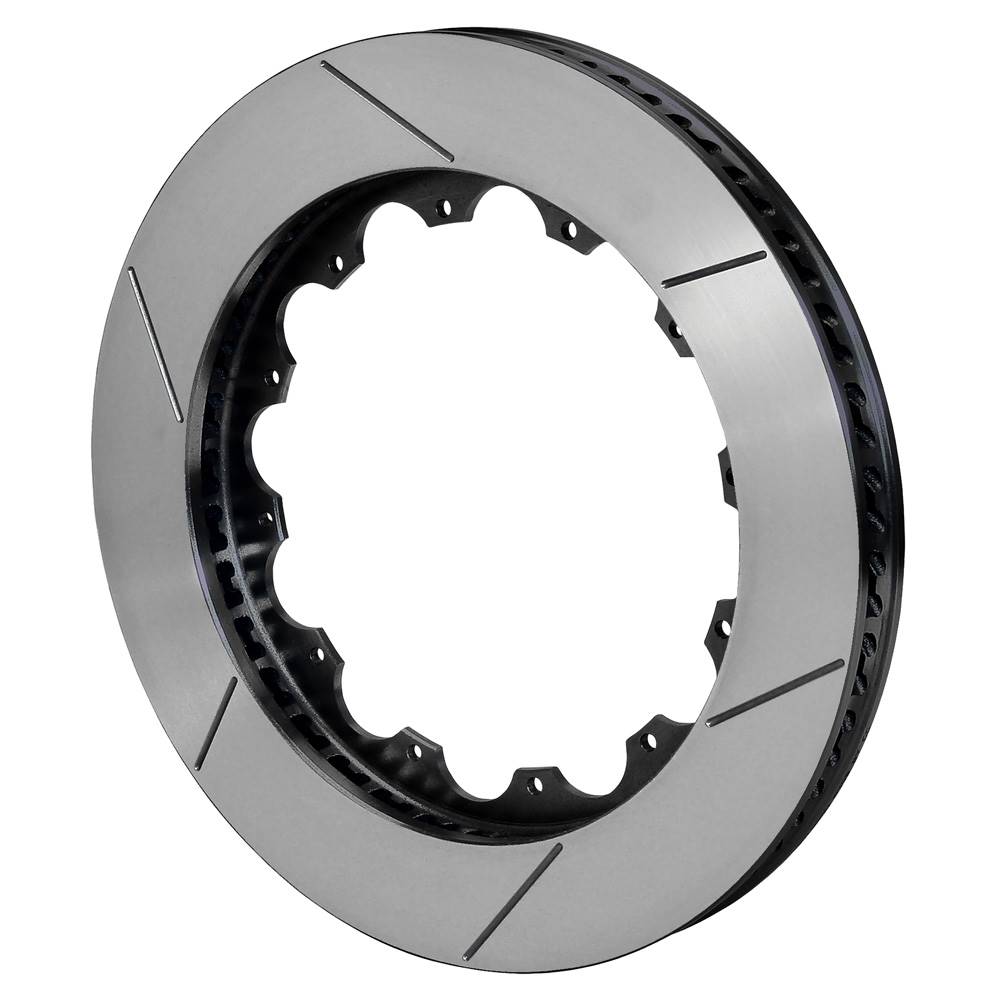 Wilwood 160-14634 Wilwood Rotor GT Curved Vane Rotor Spec-37 Iron 72 CV 12 x 8.85 Left Hand Side