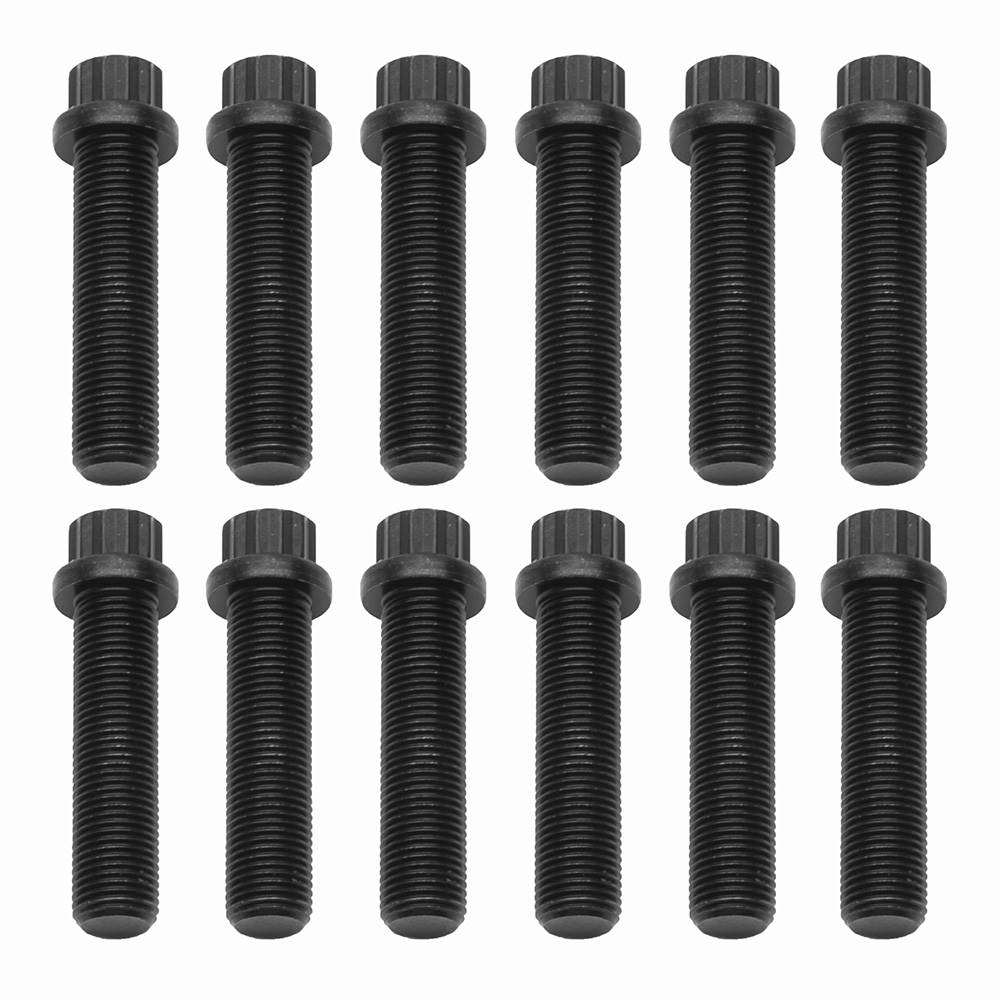 Wilwood 230-15997 Wilwood 12 PTCS 1/2-20x2.00 LG Bolt Kit FULL THD