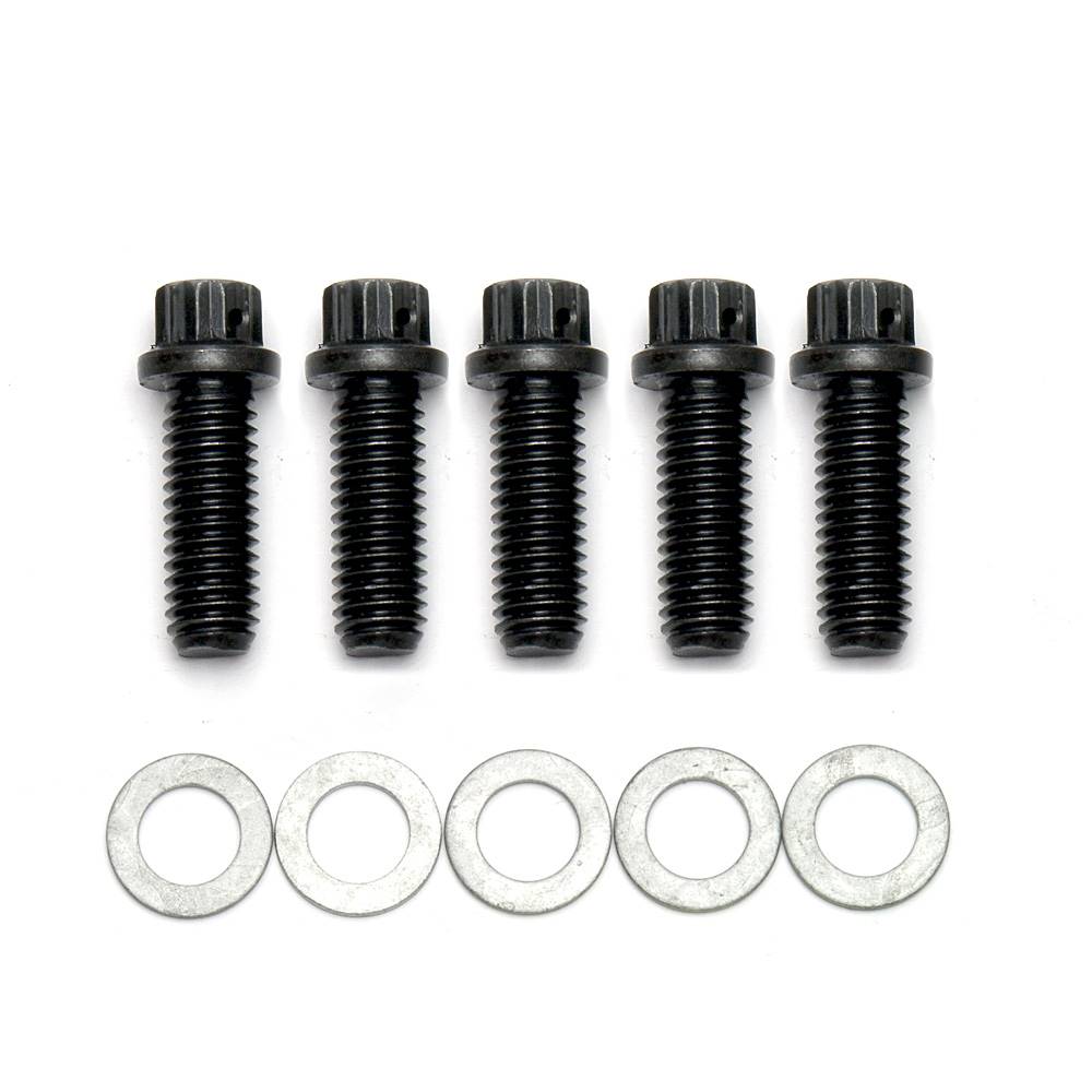 Wilwood 230-6911 Wilwood Bolt Kit - Wide 5 Drive Flange 12 Point Chrome Moly - 5 pk.
