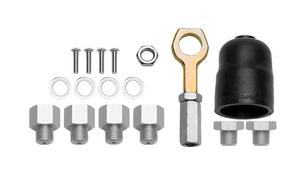 Wilwood 260-14503 Wilwood Hardware Kit Tandem Master Cylinder - 7/8in & 15/16in Bore Mustang