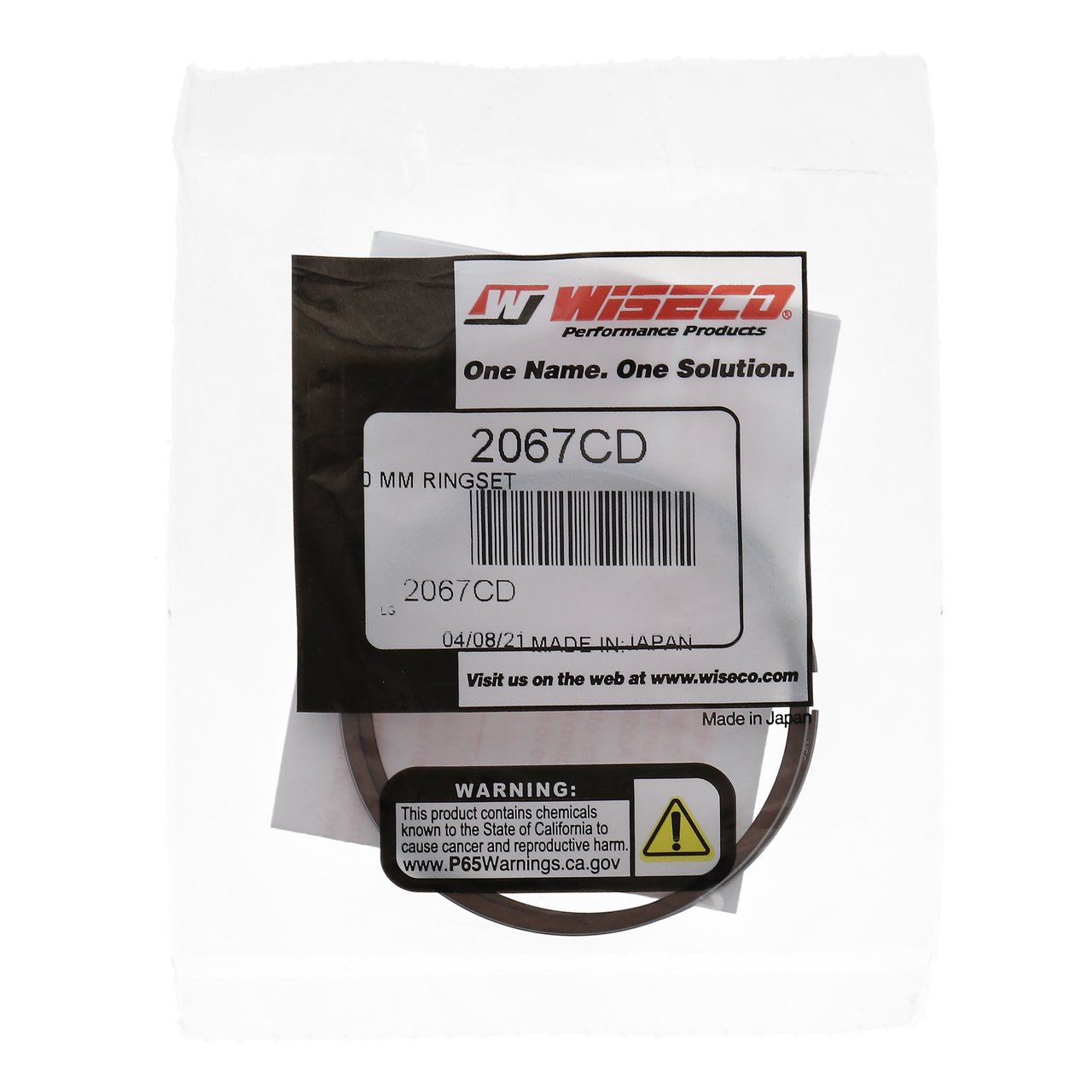 Wiseco 2067CD 52.50mm Ring Set