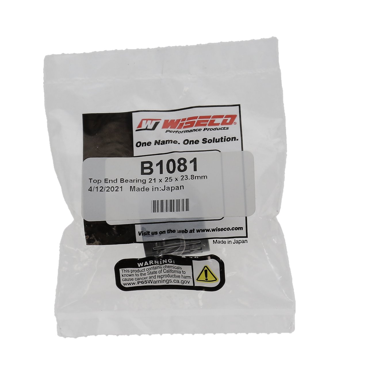 Wiseco B1081 21 x 25 x 23.8mm Top End Bearing