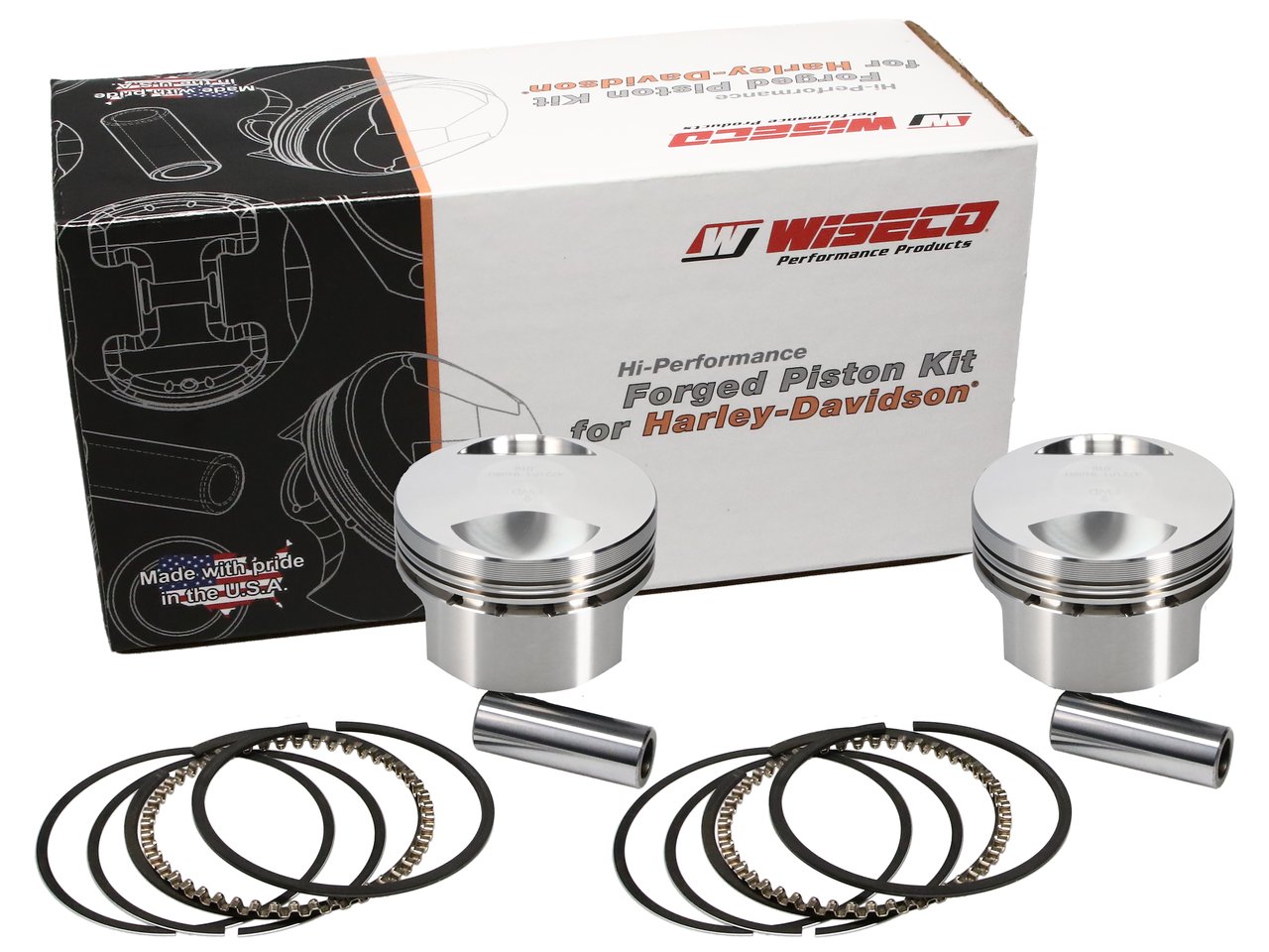 Wiseco K1685 HD 1200 Evo 10.51(3497X-4721PS) Piston Kit