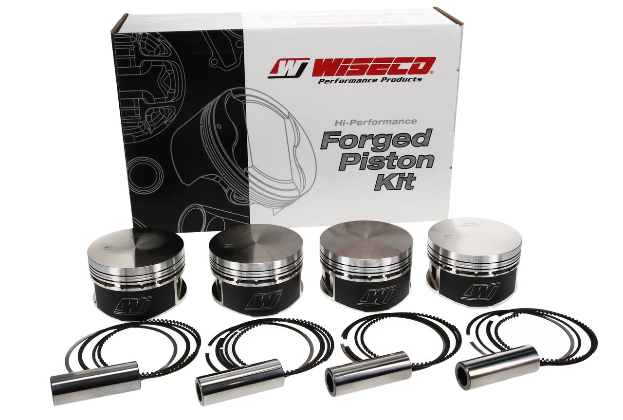 Wiseco K557M87AP Nissan SR20 Turbo 87mm Bore .8661in. Pin Diameter Piston Kit - Set Of 4
