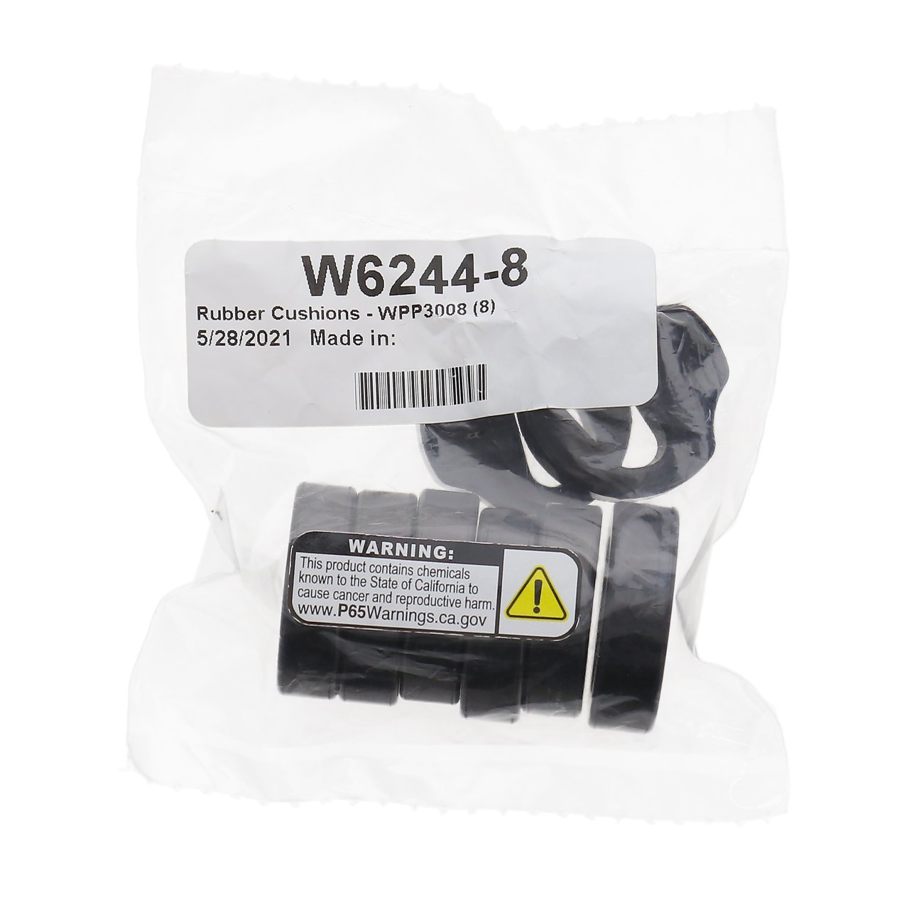Wiseco W6244-8 Rubber Cushions - WPP3008 (8) Clutch Basket