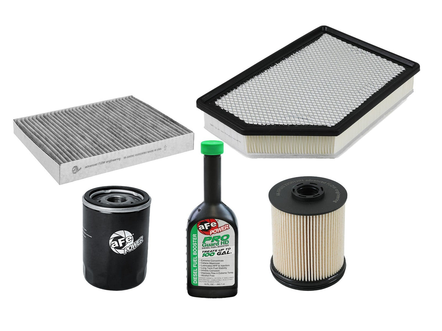 aFe 35-17008M aFe PROGUARD Filter Master Pack GM Diesel Trucks 20-25 V8-6.6L (td) L5P