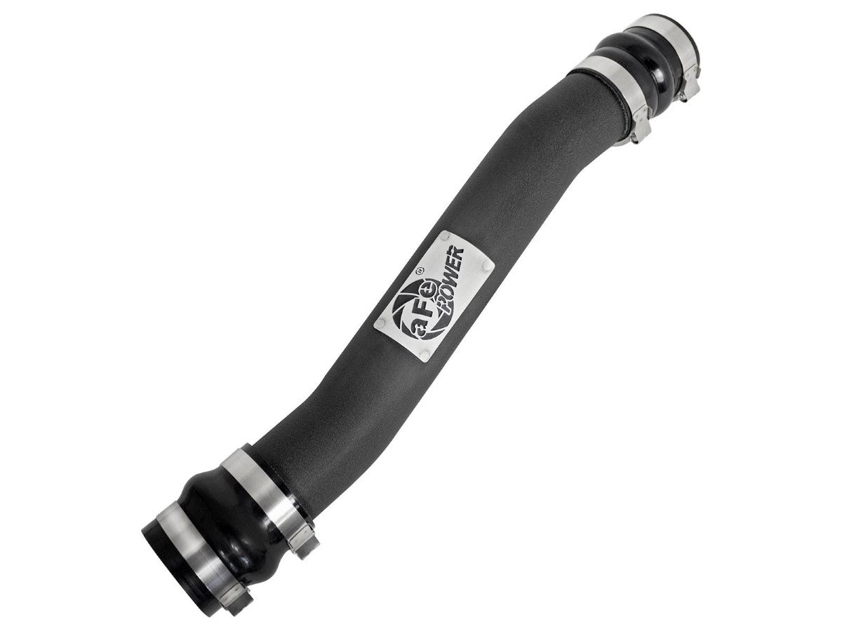 aFe 46-20038-B BladeRunner 3 IN Aluminum Hot Charge Pipe Black