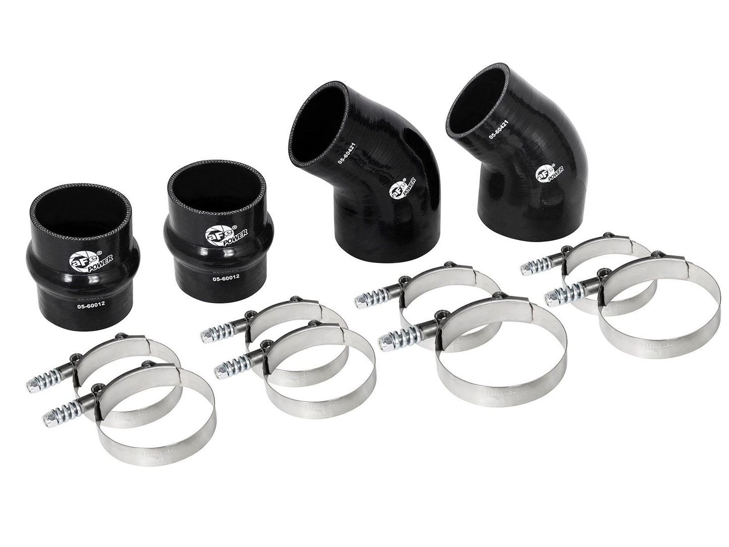 aFe 46-20060AS BladeRunner Intercooler Couplings & Clamps Kit - aFe Street Series Intercooler or Factory Intercooler