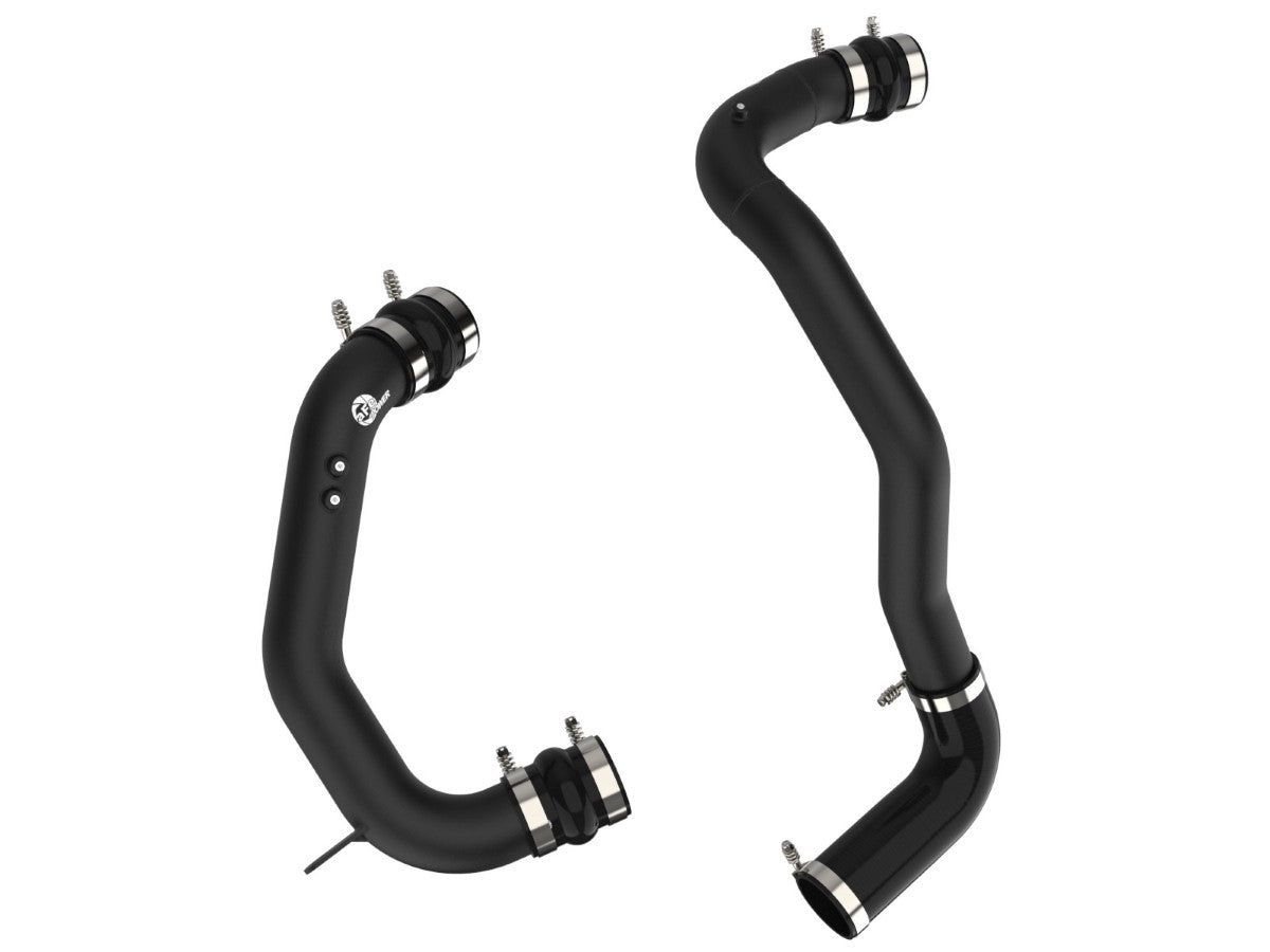 aFe 46-20074-B BladeRunner Aluminum Hot and Cold Charge Pipe Kit Black
