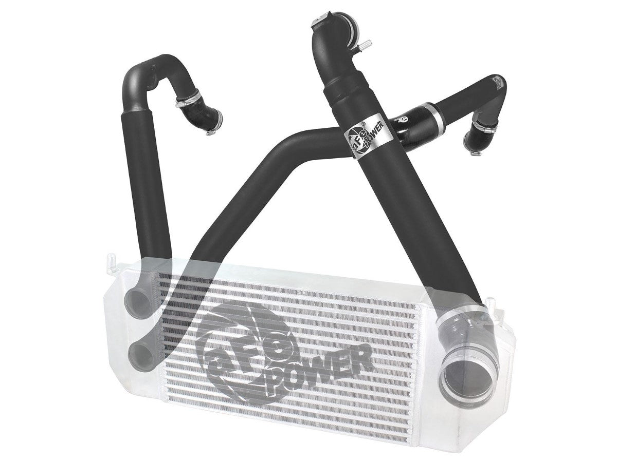 aFe 46-20214-B BladeRunner Aluminum Hot and Cold Charge Pipe Kit Black