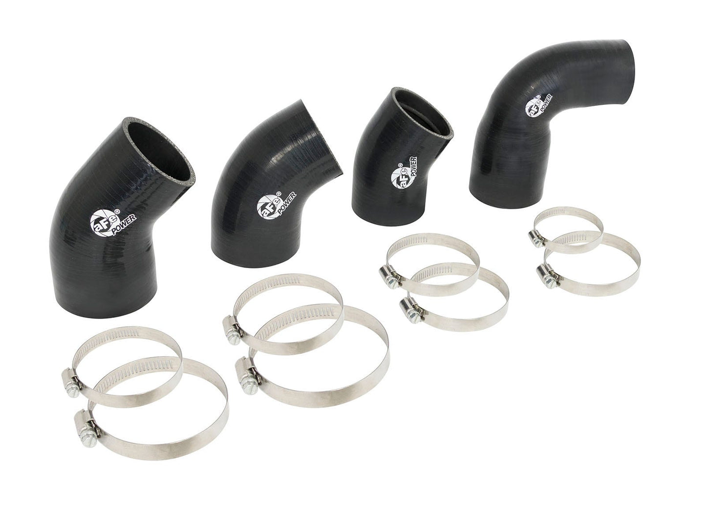 aFe 46-20250AS BladeRunner Intercooler Couplings & Clamps Kit - Factory Intercooler & aFe Tube