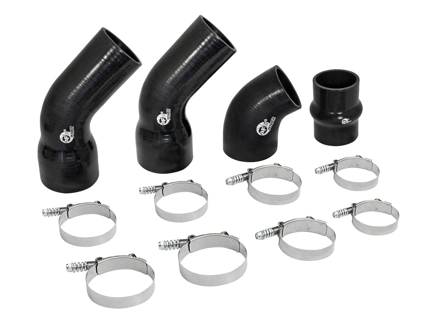 aFe 46-20280AS BladeRunner Intercooler Couplings & Clamps Kit - Factory Intercooler & aFe Tubes