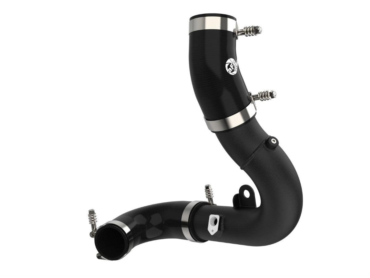 aFe 46-20609-B BladeRunner 2.75 IN Aluminum Cold Charge Pipe Black