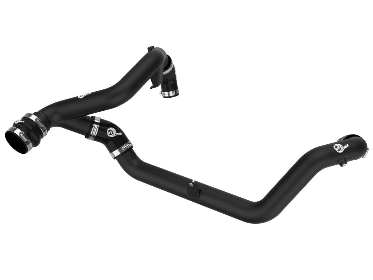 aFe 46-20678-B BladeRunner 2-1/4 IN Aluminum Hot Charge Pipe Black