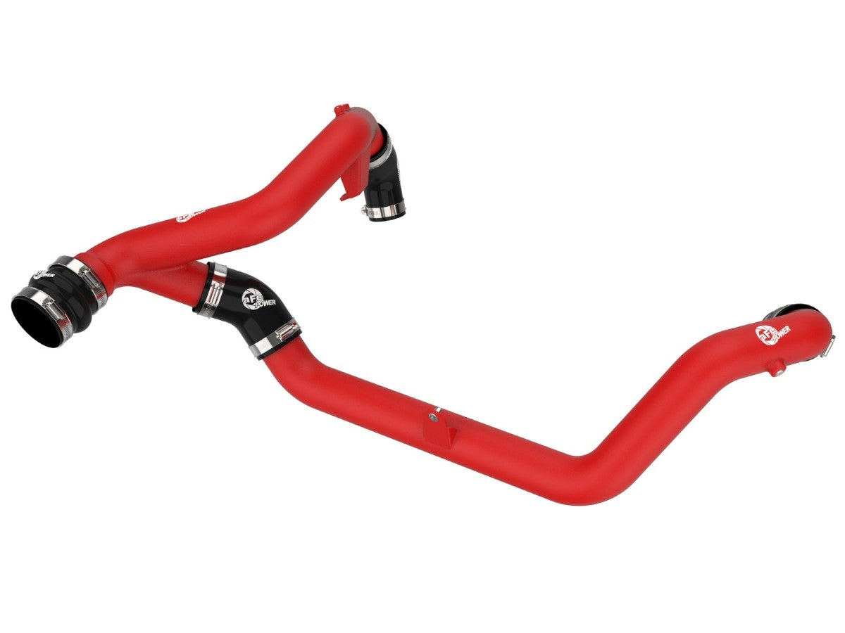 aFe 46-20678-R BladeRunner 2-1/4 IN Aluminum Hot Charge Pipe Red
