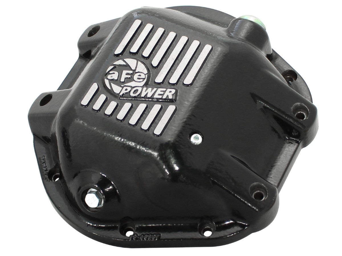 aFe 46-70162 aFe POWER Pro Series Rear Differential Cover Black w/ Machined Fins