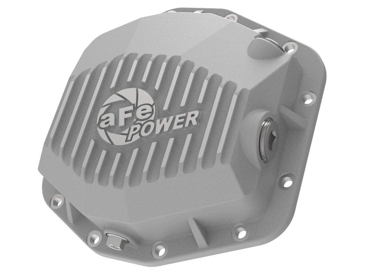 aFe 46-71290A aFe POWER Street Series Rear Differential Cover Raw w/ Machined Fins