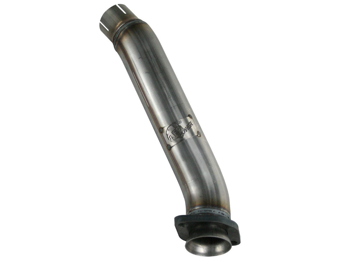 aFe 48-46209 Twisted Steel Loop Delete Down-Pipe 2-1/2" Stainless Steel Exhaust System