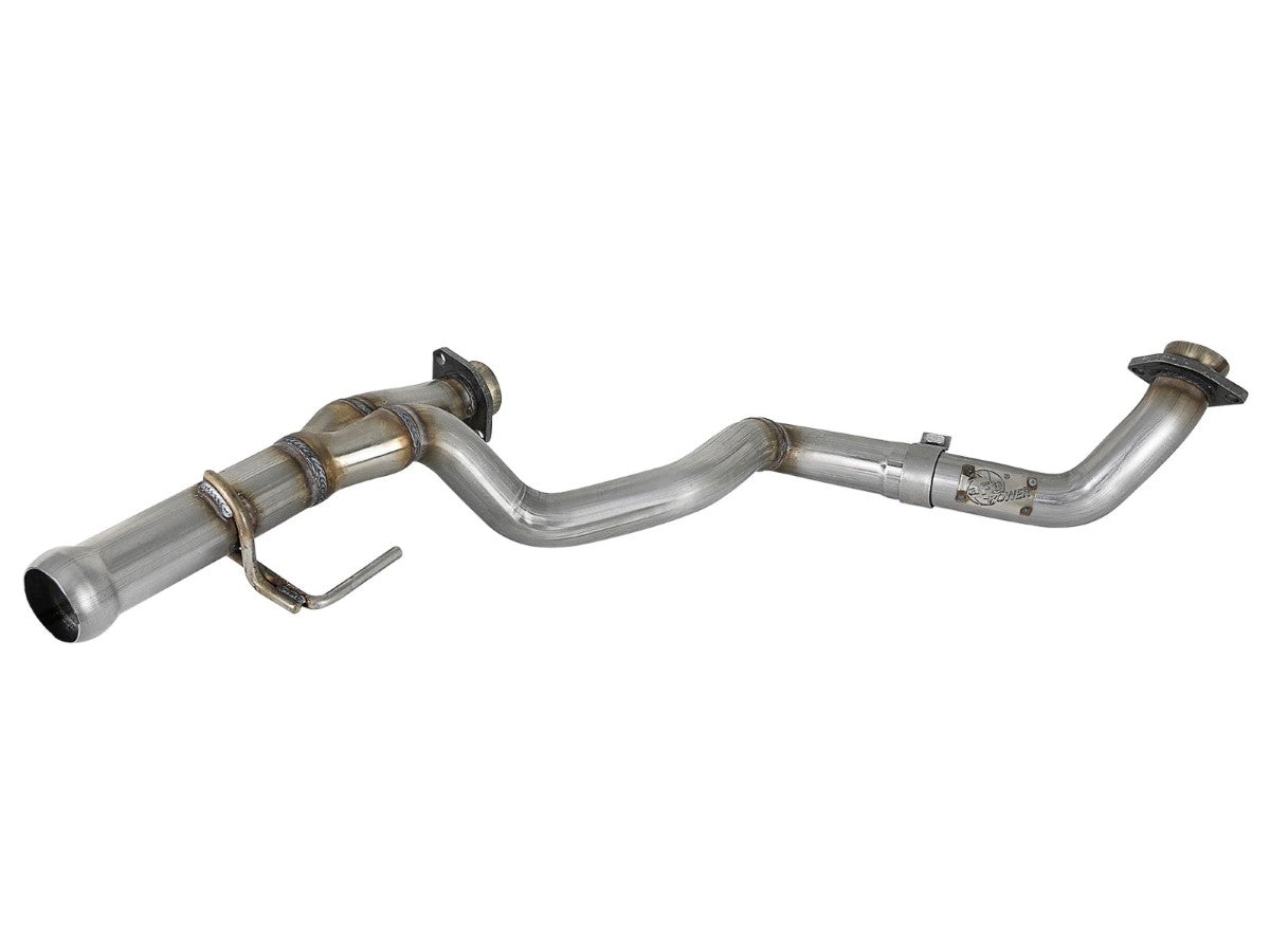 aFe 48-48026 Twisted Steel 2-1/4 IN 409 Stainless Steel Y-Pipe