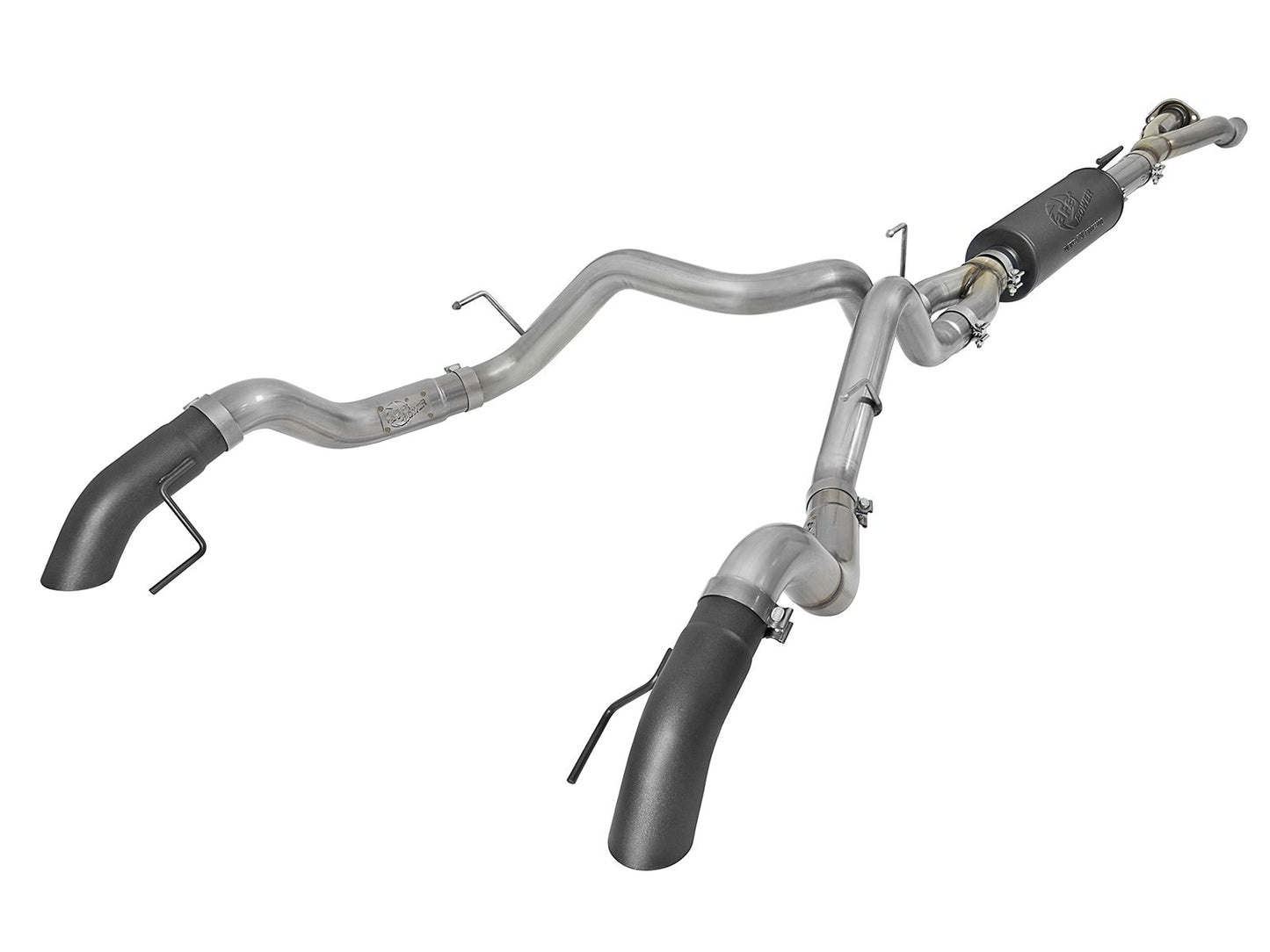 aFe 49-33095 aFe MACH Force-Xp Cat-Back Exhaust w/Dual Hi-Tuck Tips 17-18 Ford F-150 Raptor V6-3.5L (tt)