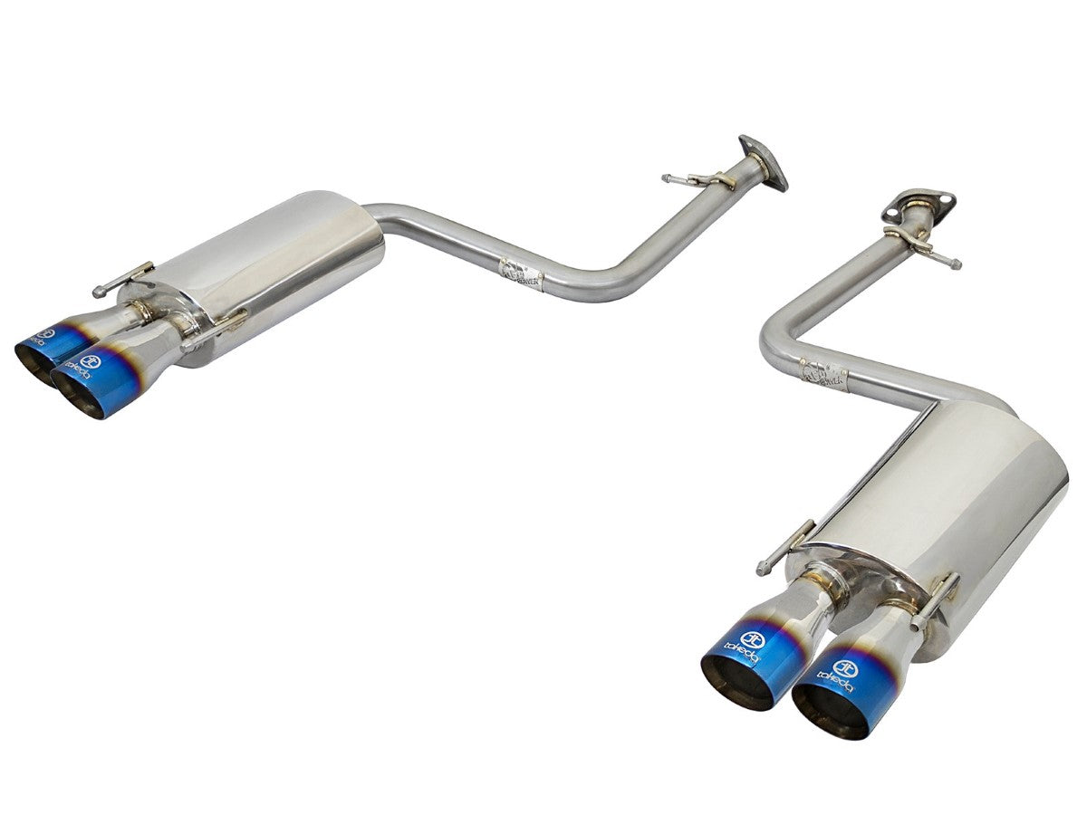 aFe 49-36037-L Takeda 2 IN 304 Stainless Steel Axle-Back Exhaust System