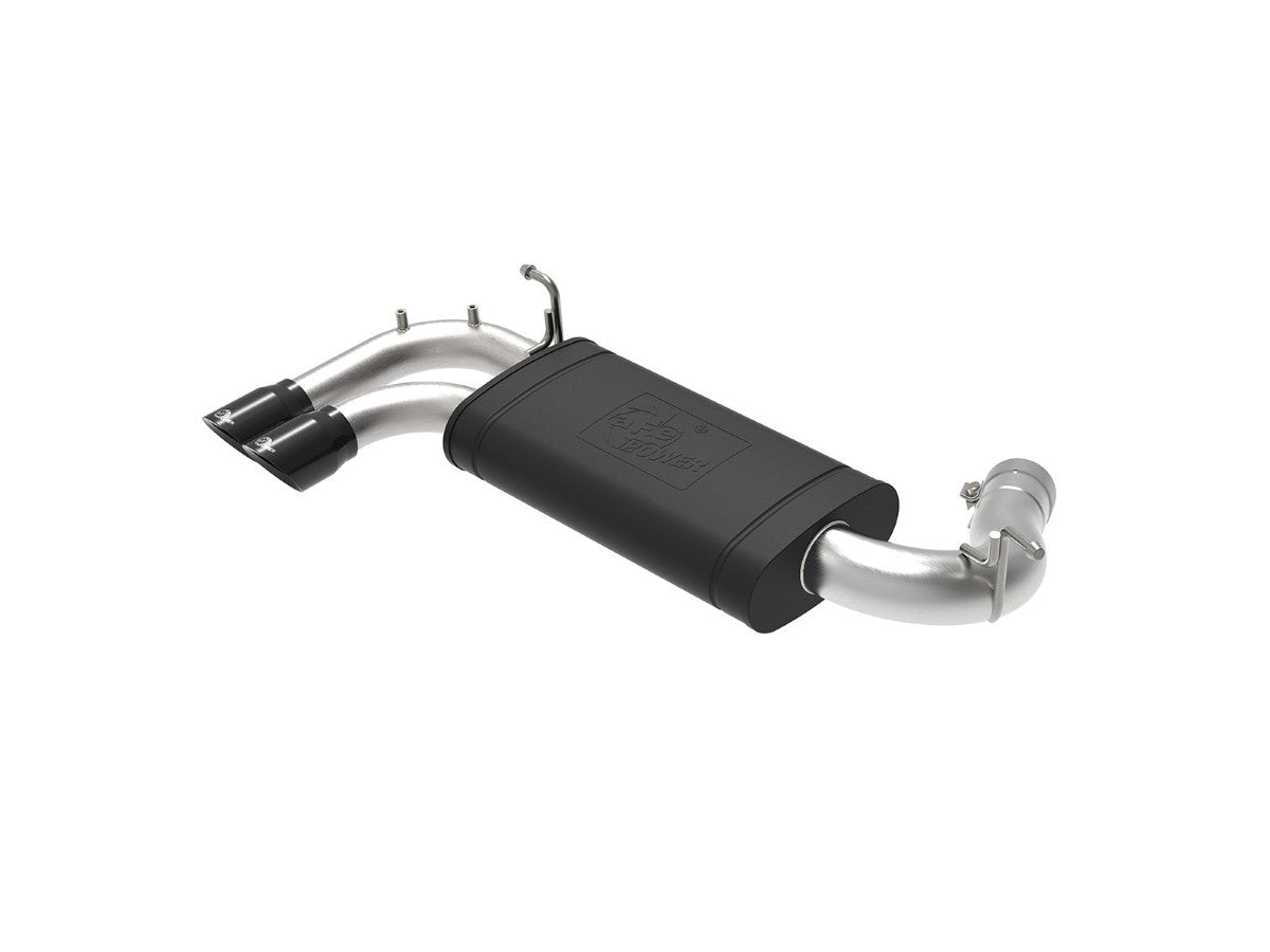 aFe 49-36346-B MACH Force-Xp 3 IN to 2-1/4 IN 304 Stainless Steel Axle-Back Exhaust System