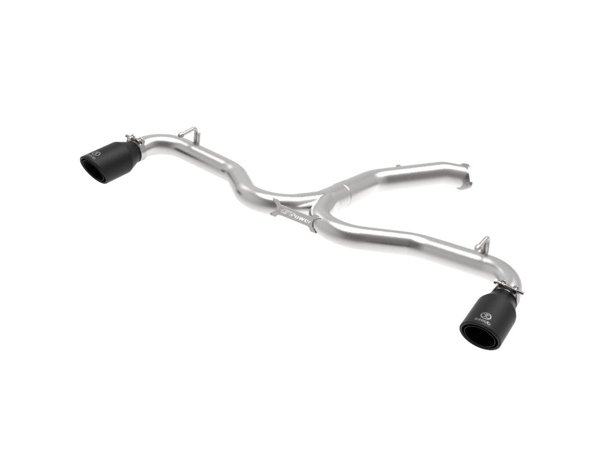 aFe 49-37002-1B Takeda 3 IN to 2-1/2 IN 304 Stainless Steel Axle-Back Exhaust