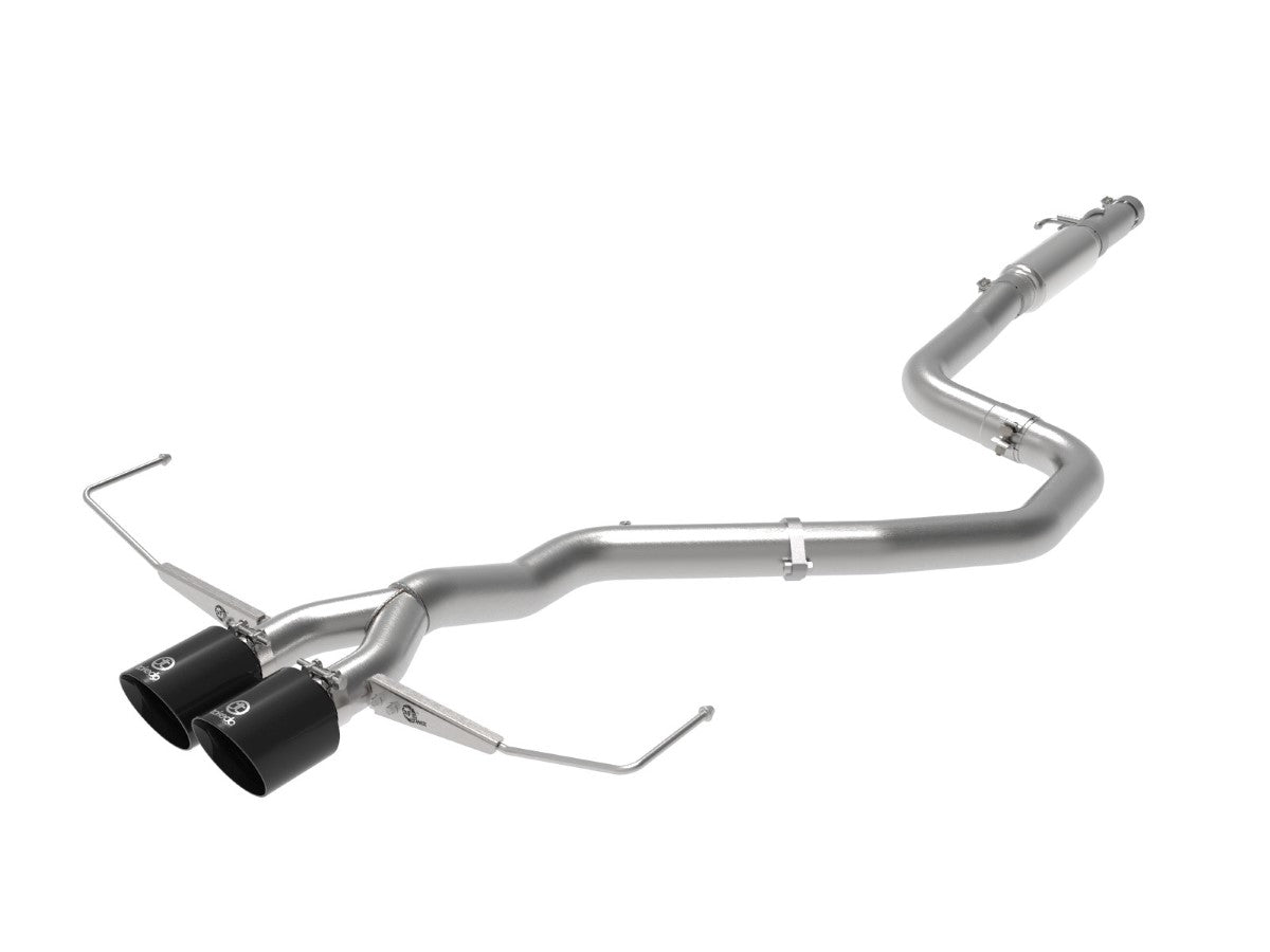 aFe 49-37011-B Takeda 3 IN to 2-1/2 IN 304 Stainless Steel Cat-Back Exhaust System