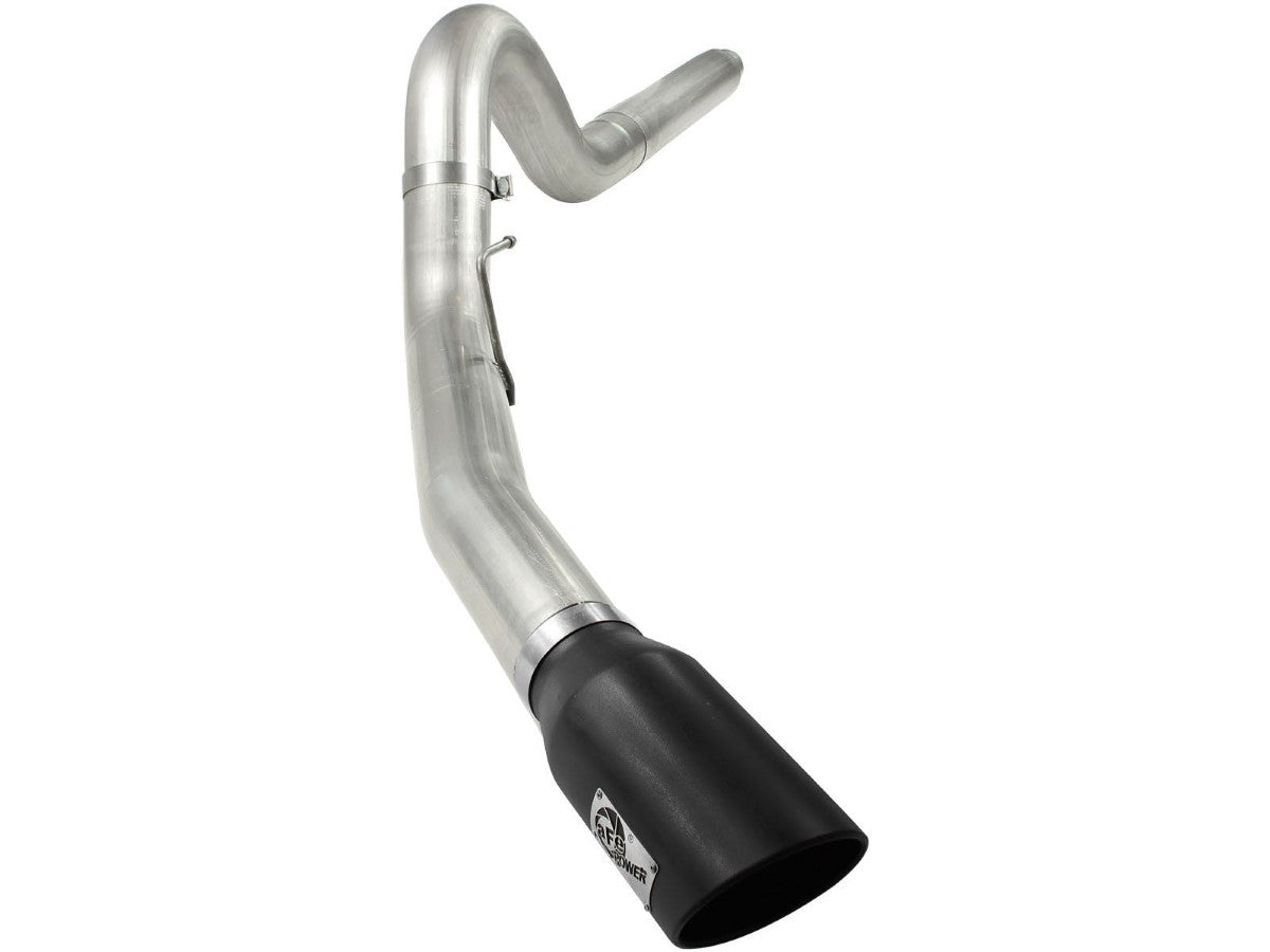 aFe 49-43054-B Large Bore-HD 5 IN 409 Stainless Steel DPF-Back Exhaust System
