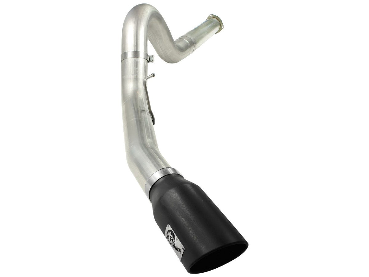aFe 49-43055-B Large Bore-HD 5 IN 409 Stainless Steel DPF-Back Exhaust System