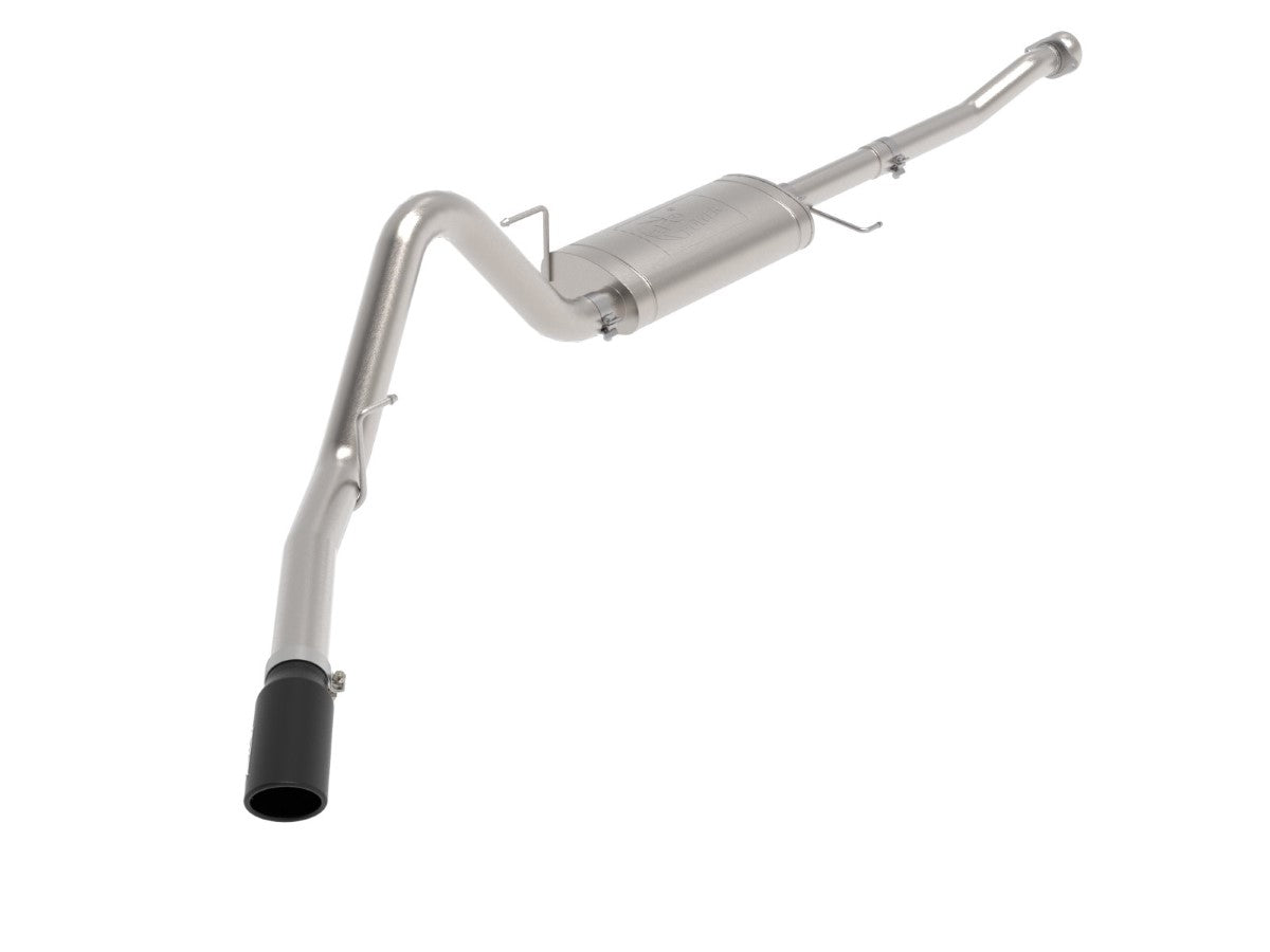 aFe 49-43125-B Apollo GT Series 3 IN to 3-1/2 IN 409 Stainless Steel Cat-Back Exhaust System w/ Black Tip