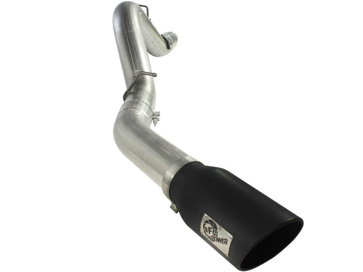 aFe 49-44041-B Large Bore-HD 5 IN 409 Stainless Steel DPF-Back Exhaust System