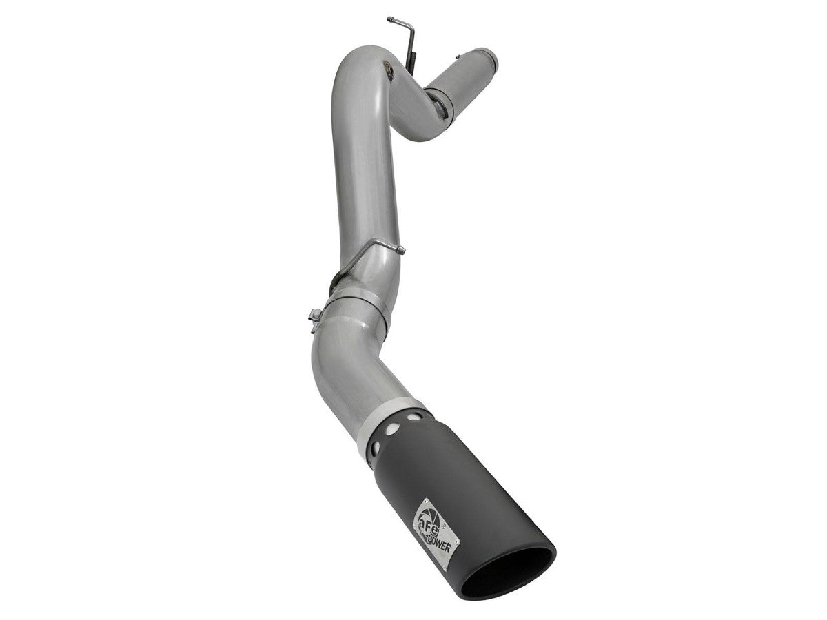 aFe 49-44081-B Large Bore-HD 5 IN 409 Stainless Steel DPF-Back Exhaust System