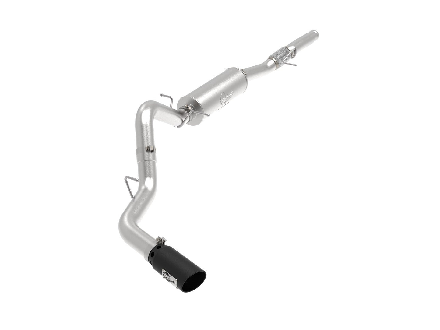 aFe 49-44116-P aFe Apollo GT Series 4in 409SS Cat Back Exh System Polished Tip 14-18GM Silverado 1500 V8-6.2L