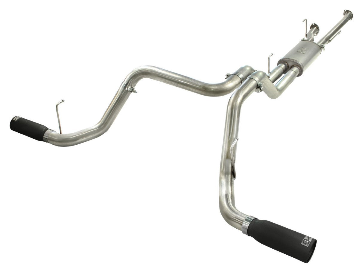 aFe 49-46014-B MACH Force-Xp 2-1/2 IN to 3 IN 409 Stainless Steel Cat-Back Exhaust System