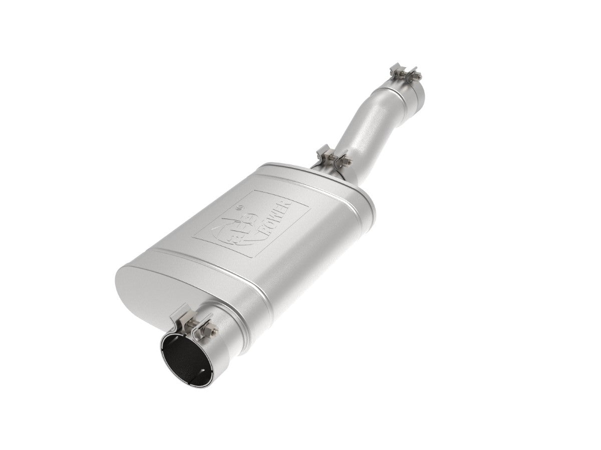 aFe 49C44121 Apollo GT Series 3 IN 409 Stainless Steel Muffler Upgrade