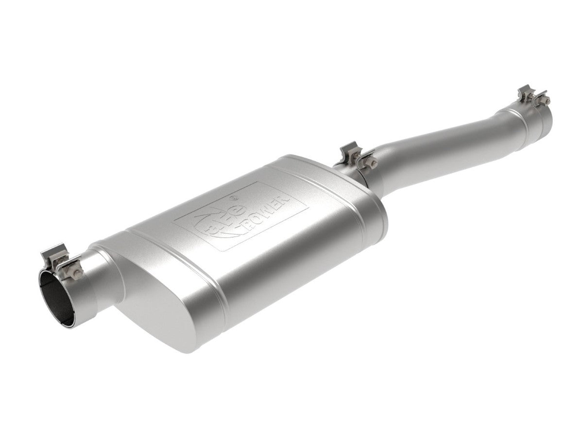 aFe 49C44137 Apollo GT Series 3 IN Stainless Steel Muffler Upgrade